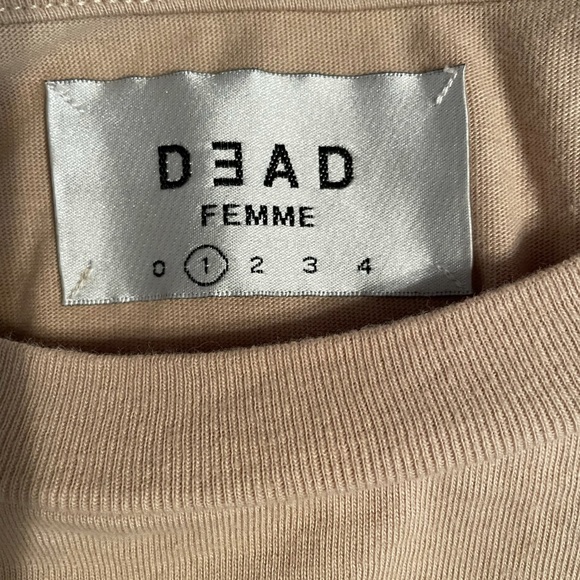 Dead Studios Tan Tee - Picture 2 of 3